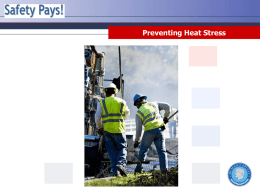 Why Take the Preventing Heat Stress Training?