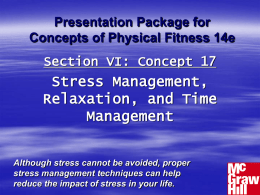 17 - Stress Management