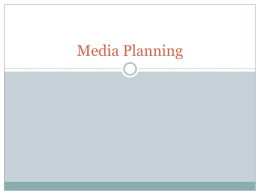 Media Planning
