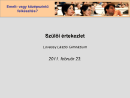 szuloi_20110223 - Lovassy László Gimnázium