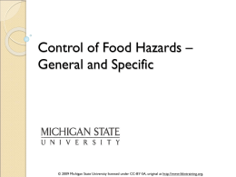 Power Point - Food Safety Knowledge Network | Training
