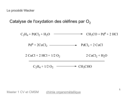 Le proc&eacute;d&eacute; Wacker