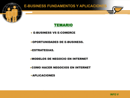e-business fundamentos y aplicaciones