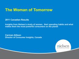 The Women of Tomorrow – Nielsen