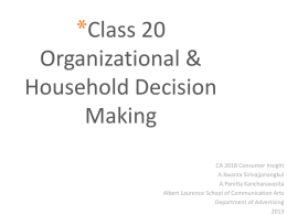 CA2018 Organizational and household decision making_upload