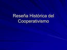 Historia del Cooperativismo
