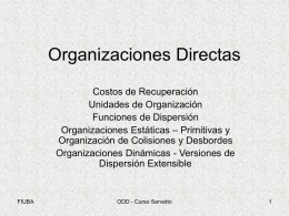Organizaciones Directas