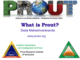 Powerpoint - PROUT Research Institute of Venezeula