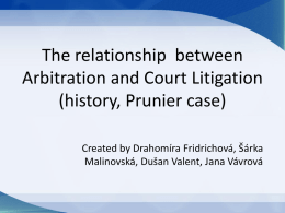 (Prunier decision, history).