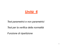 (Tipi di test) - Dipartimento di Ingegneria dell`informazione e