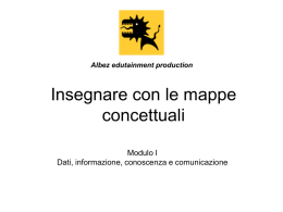 Dati, informazioni, conoscenza e comunicazione - Web-x