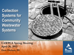 Collection Systems for Community Wastewater Systems