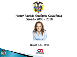 Población censo DANE 2009 - Nancy Patricia Gutiérrez