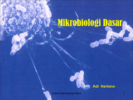 Mikrobiologi Dasar (1)