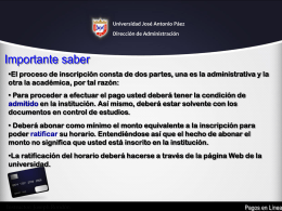 Pasos para Pago en Banco Web - Universidad José Antonio Páez