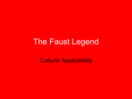 The Faust Legend