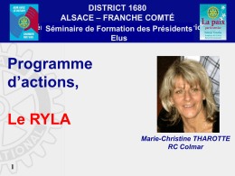Ryla - Rotary International District 1680