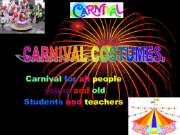 Carnival costumes - Carnival Archive Project