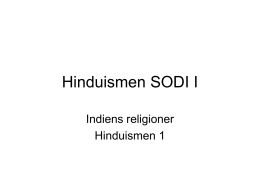Hinduismen SODI I