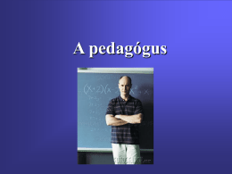 A pedagógus