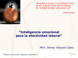 Inteligencia Emocional - Auditoría Superior del Estado de Quintana