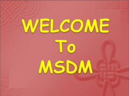 MSDM III - WordPress.com