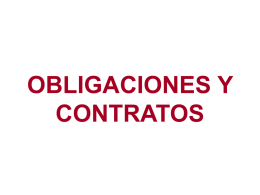 obligaciones y contratos obligacion