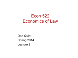 Lecture 2 &ndash; efficiency