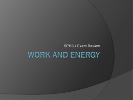 SPH3U Work-and-Energy-Exam