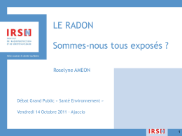 Mme Roselyne AMEON (IRSN)