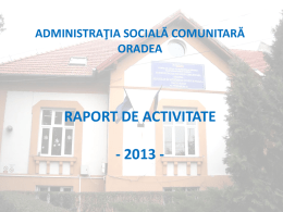 prezentare raport asco 2013