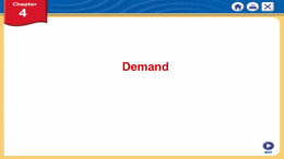 Chapter 4 - Demand - T. Zach BCC Business Courses