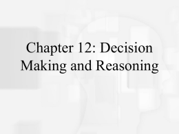Cognitive Psychology, Fifth Edition, Robert J. Sternberg Chapter 12