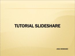 Tutorial de Slideshare