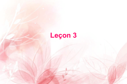 lecon 3