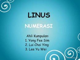 linus -numerasi1