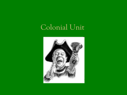 Colonial Period