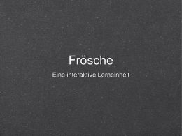 Frösche - WordPress.com