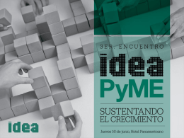 La Promoción PyME desde la gestión pública por Martín M N