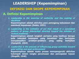 materi leadership 1