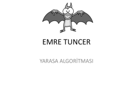 ekolokasyon - Mehmet Emre Tuncer