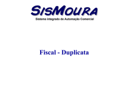 Fiscal - Duplicata