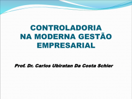MÓDULO CONTROLADORIA - CRC