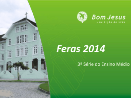 Feras 2014 - Colégio Bom Jesus