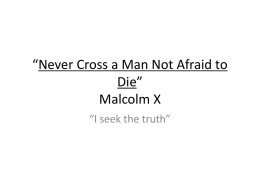 11 Malcolm X (5/10)