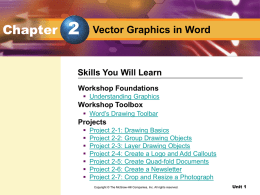Chapter 2 Vector Graphics in Word  - McGraw