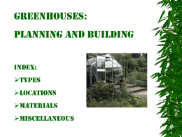 Green- Houses