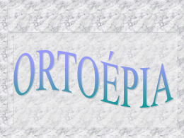 Ortoépia.
