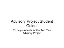 Advisory_Project_Student_Guide