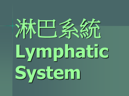 淋巴系統Lymphatic System